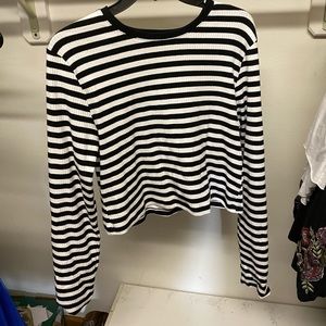 Long Sleeve Crop Top